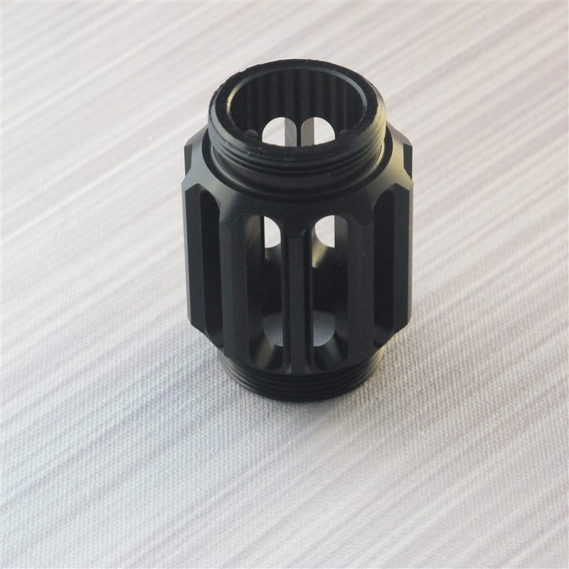 Custom Lightsaber All Black Coupler with Vents