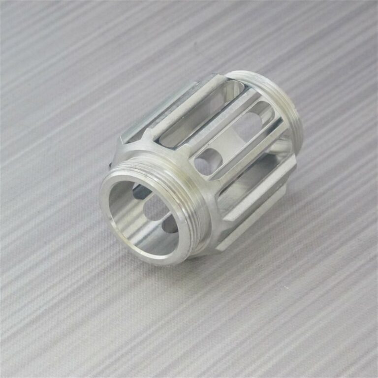 Silver Custom Lightsaber Coupler with Vents