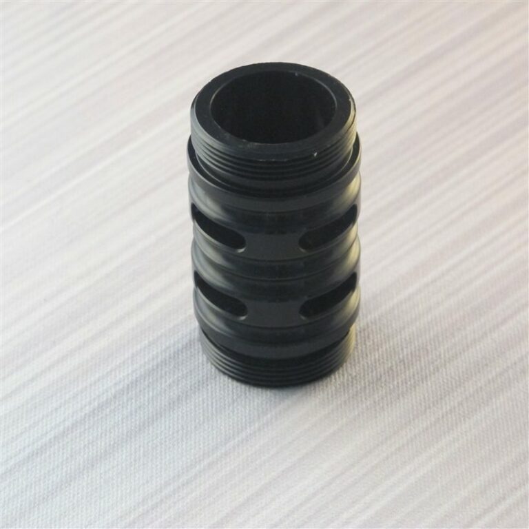 Flush Black Finish Coupler with Vents