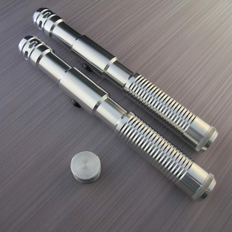 Custom Sentinel v4 Staff Lightsaber Separated