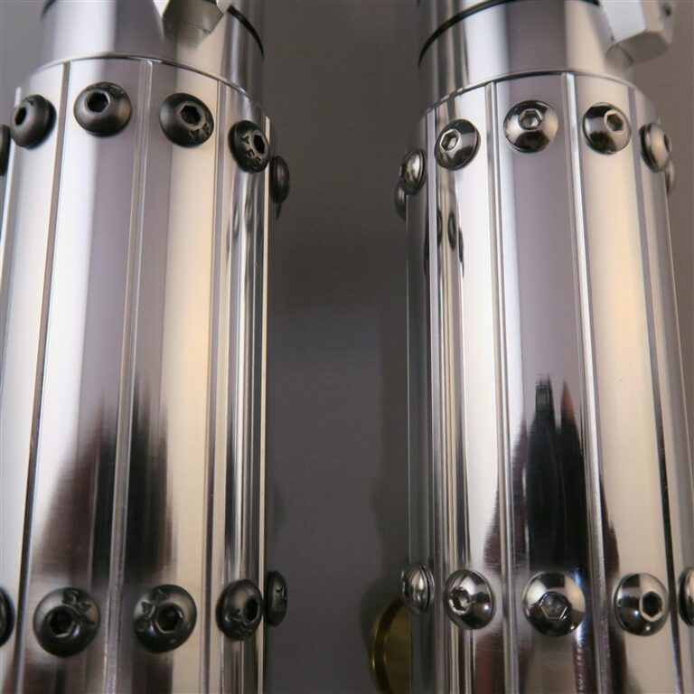 Emperor's Hand Grip Screws - Black Screws Left - Silver Screws Right