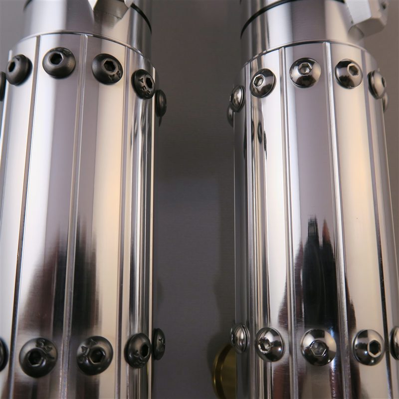 Emperor's Hand Grip Screws - Black Screws Left - Silver Screws Right