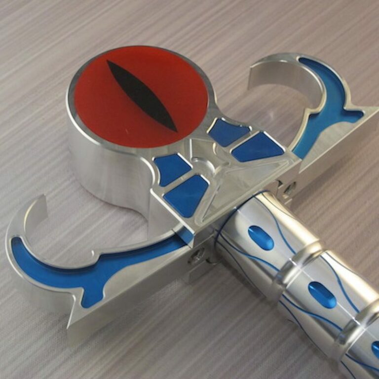 Azure Omen Lightsaber Cat's Eye Disk