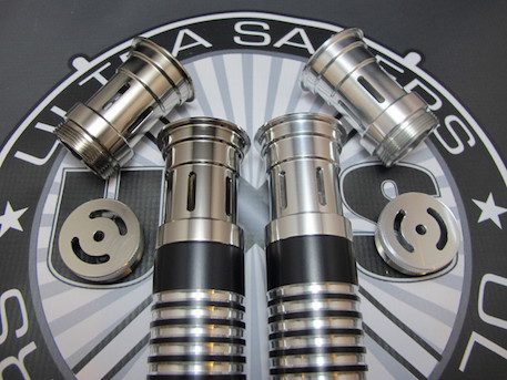 The Overlord Nickel Plated & Aluminum Options Nickel Plated (Left), Polished Aluminum (Right)