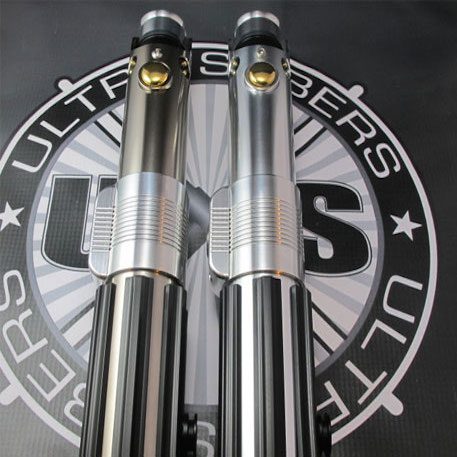 The Graflex Nickel Plated CE Version (Left) The Graflex Polished Aluminum SE Version (Right)