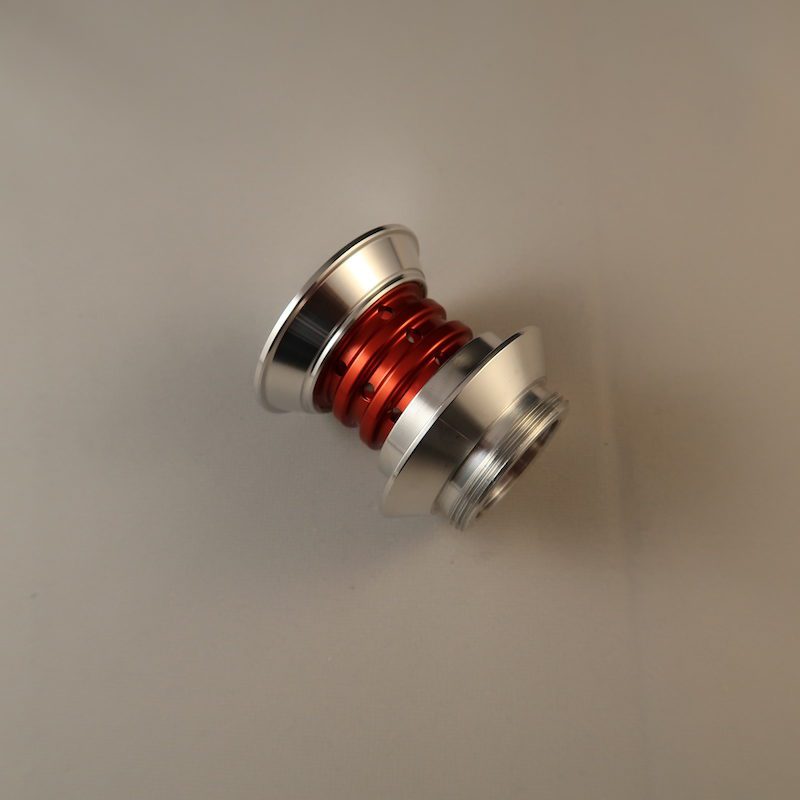 Crimson Savior Lightsaber Emitter With Windows