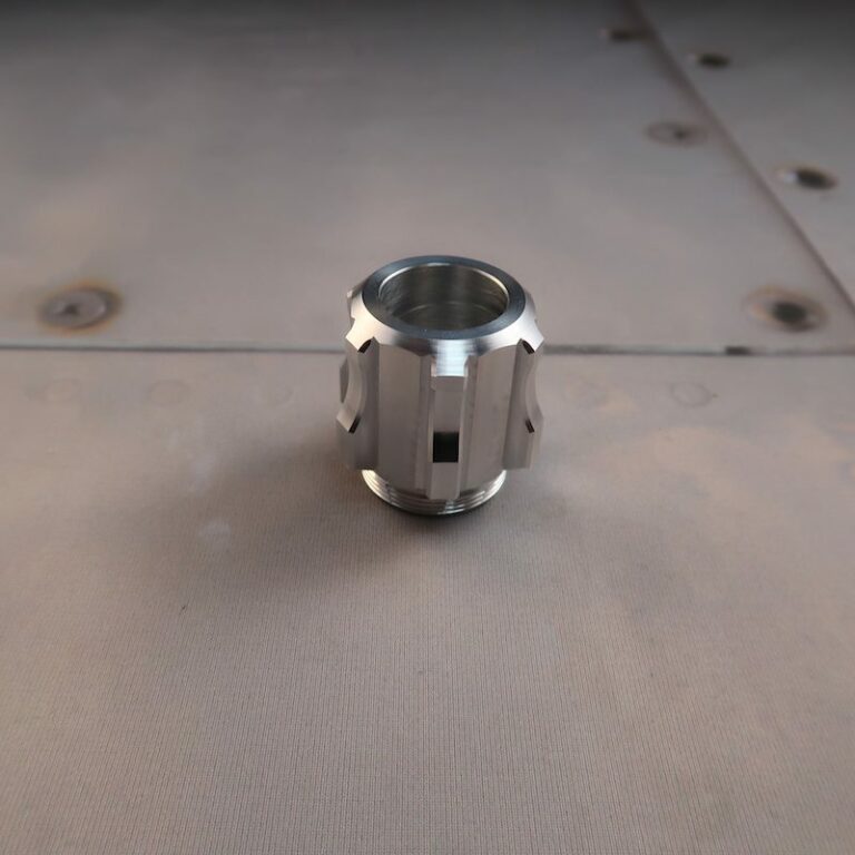 Aeon v5 Pommel fo Custom Lightsaber Vented Bottom View