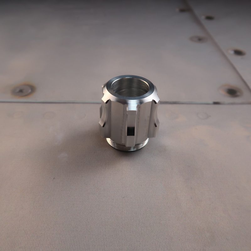 Aeon v5 Pommel fo Custom Lightsaber Vented Bottom View