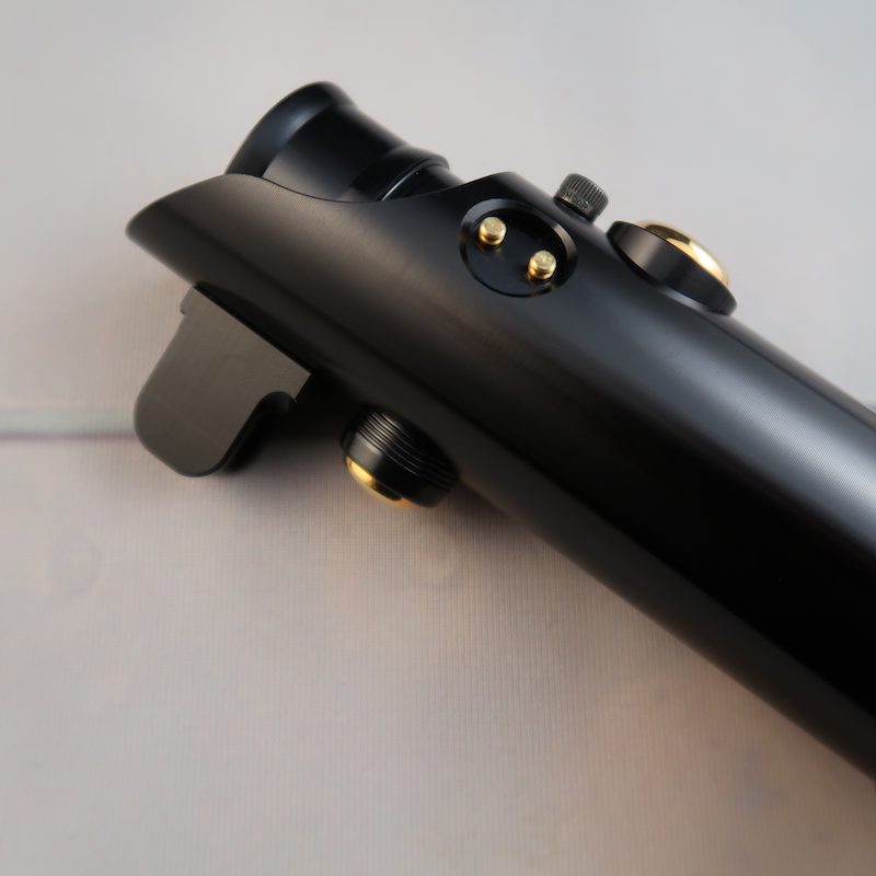 Dark Graflex Custom Lightsaber Emitter Shroud