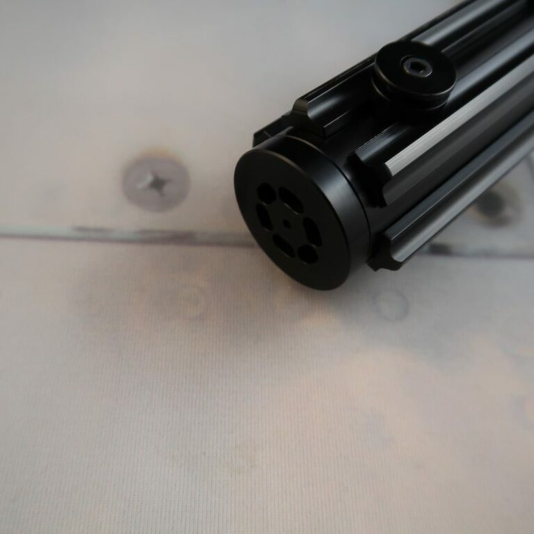 Dark Graflex Custom Lightsaber Pommel
