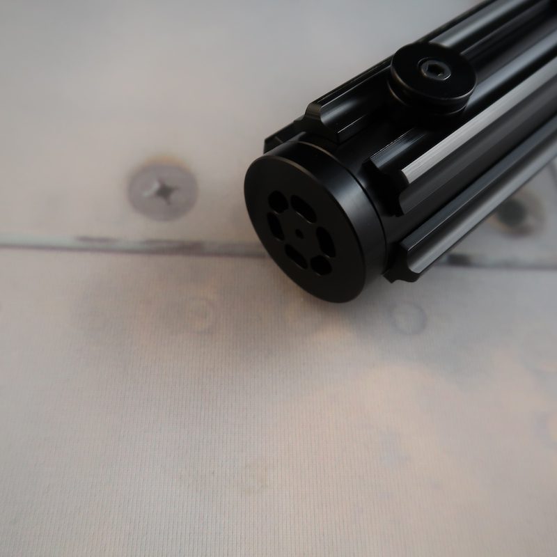 Dark Graflex Custom Lightsaber Pommel