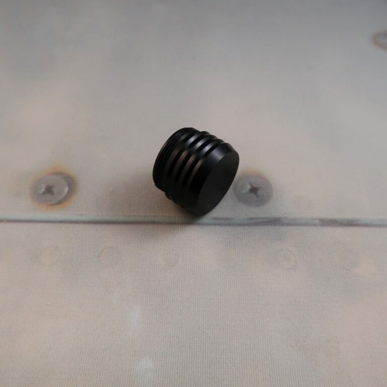 Dark Sentinel v5 Pommel for Custom Lightsabers Angled View
