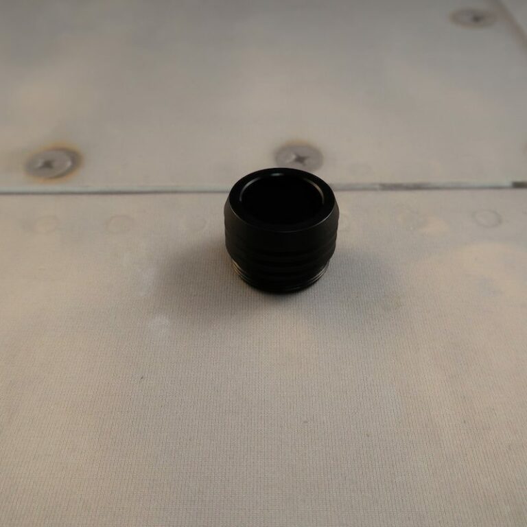 Dark Sentinel v5 Pommel for Custom Lightsabers Vented Bottom View