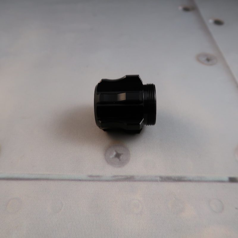 Dominix v5 Pommel for Custom Lightsabers Solid Profile View