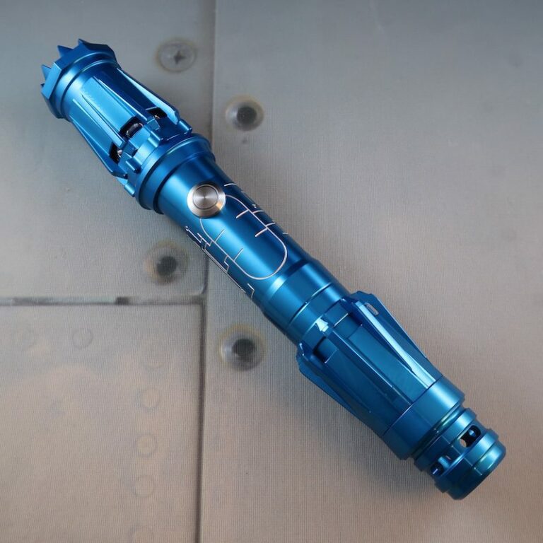The Azure Empress Hilt With Engraving