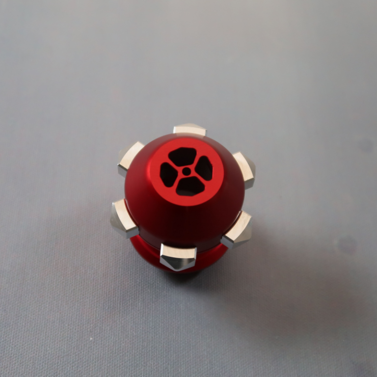 Crimson Scorpion Pommel - Bottom View