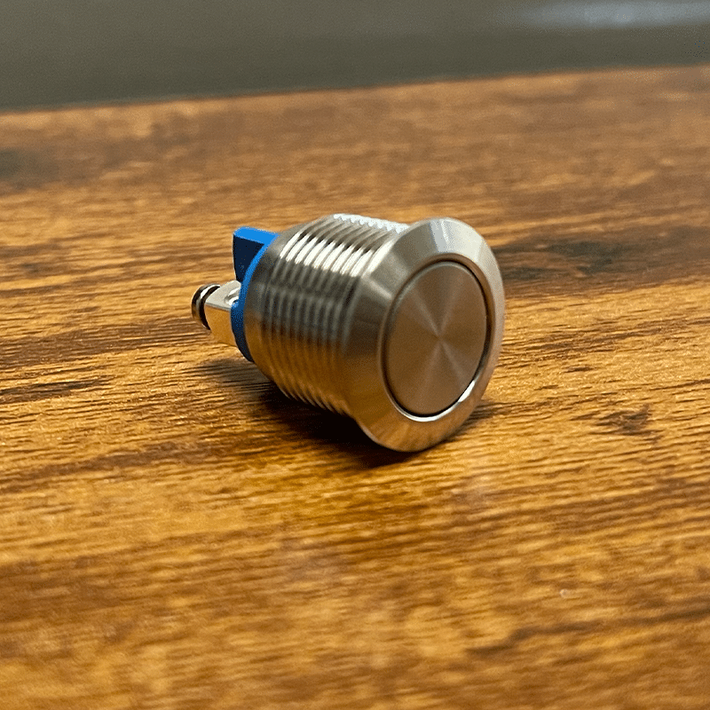 Silver NIAV Momentary Switch